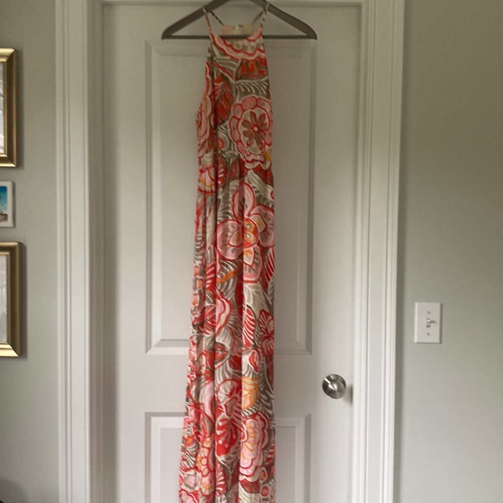 Long flowered dress